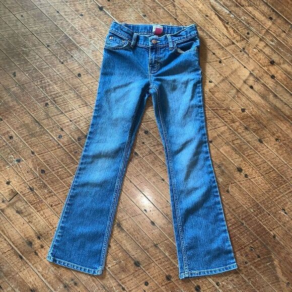 Children’s Place bootcut stretch normcore cowboycore 8 jeans - Picture 1 of 3